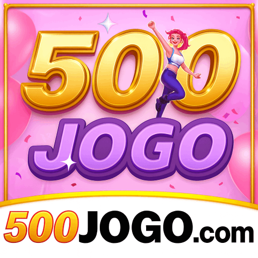Imagem promocional da 500JOGO mostrando a plataforma e suas vantagens